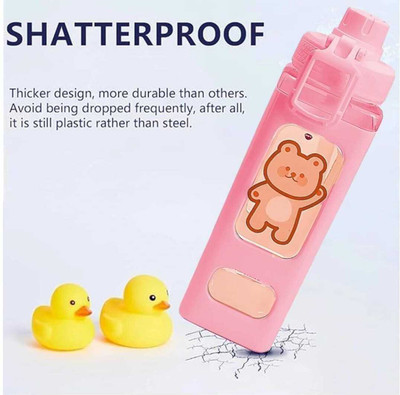Vmk 700 ml Plastic Bottle(Pack of 1, Pink)