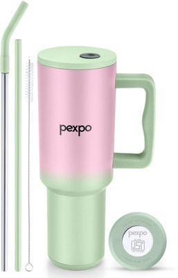 pexpo 1200 ml Steel Flask(Pack of 1, Green)