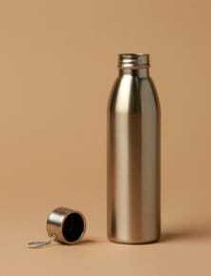 Studio By Anurag 1000 ml Stainless Steel Bottle(Pack of 1, Steel/Chrome)