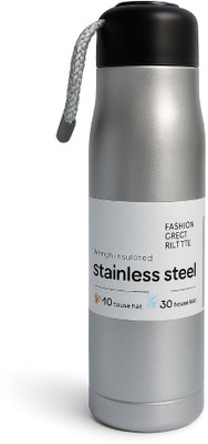 RitSam 500 ml Stainless Steel Bottle(Pack of 1, Silver)