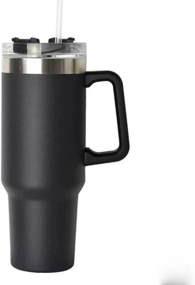 saaflo 1200 ml Steel Bottle(Pack of 1, Black)