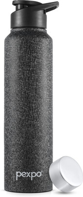 pexpo 950 ml Steel Bottle(Pack of 1, Black)