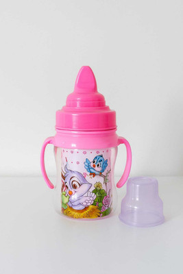 Akriti Fashion 250 ml Plastic Sipper(Pack of 1, Pink)
