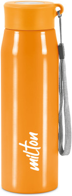 MILTON 690 ml Steel Bottle(Pack of 1, Yellow)