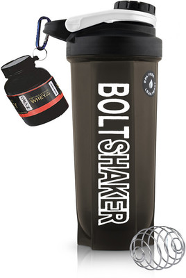 Dassio 700 ml Plastic Shaker(Pack of 2, Grey)
