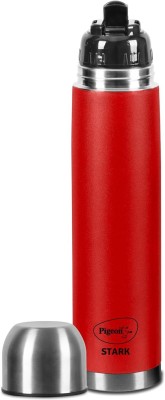 Pigeon STRAK PLUS VACCUM FLASK 1000 ml Flask(Pack of 1, Red, Steel)