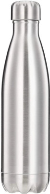 Ojra 500 ml Steel Bottle(Pack of 1, Silver)
