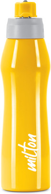 MILTON 885 ml Steel Bottle(Pack of 1, Yellow)