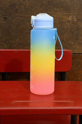 BONKU 1000 ml Plastic Sipper(Pack of 1, Multicolor)