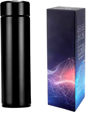 SPERO Vacuum Water Bottle Automatic LED Temperature Display,Flask 500 ML Drinking Cup 500 ml Bottle(Pack of 1, Multicolor, Steel)