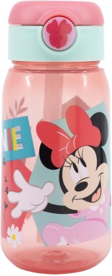 DISNEY Minnie Sippy Bottle for Kids | BPA Free 510 ml Water Bottle(Set of 1, Pink)