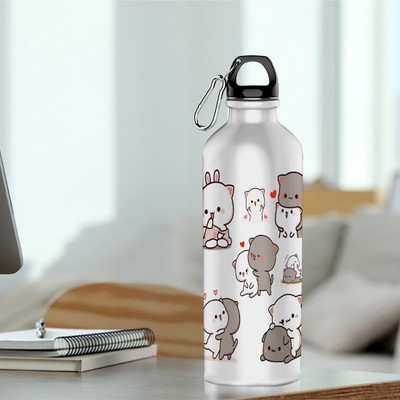 k1gifts 600 ml Aluminium Shaker(Pack of 1, White)