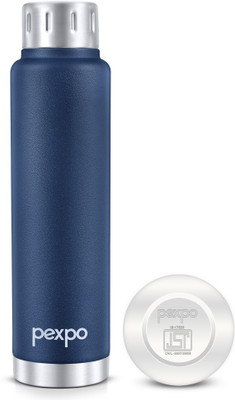 pexpo 500 ml Steel Flask(Pack of 1, Blue)