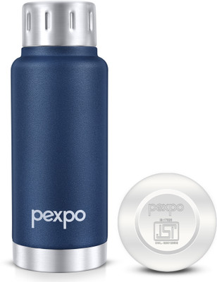 pexpo 300 ml Steel Flask(Pack of 1, Blue)