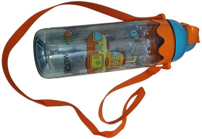 MILTON 600 ml PET Sipper(Pack of 1, Blue, Orange)