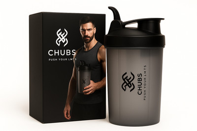 Chubs 500 ml Plastic Shaker(Pack of 1, Black)