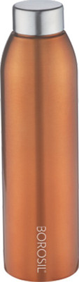 BOROSIL 750 ml Steel Bottle(Pack of 1, Gold)