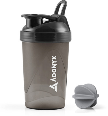 ADONYX 500 ml Plastic Shaker(Pack of 1, Black)