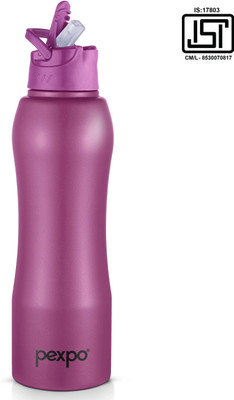 pexpo 1000 ml Steel Bottle(Pack of 1, Purple)