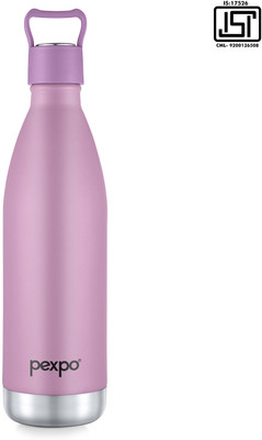 pexpo 500 ml Steel Flask(Pack of 1, Pink)