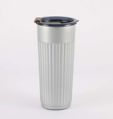 EMERGE 500 ml Steel Sipper(Pack of 1, Silver, Pink)