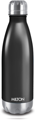 MILTON 500 ml Steel Flask(Pack of 1, Black)