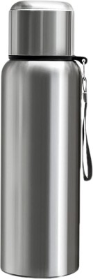 3D METRO SUPER STORE Flask Bottle _Silver 600 ml_Pack of 1_FB 1044 600 ml Flask(Pack of 1, Silver, Steel)