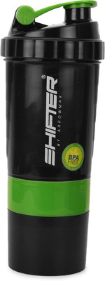 SHIFTER 700 ml Plastic Shaker(Pack of 1, Black)