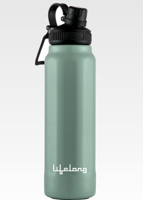 Lifelong 900 ml Steel Flask(Pack of 1, Green)