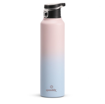 SPEEDEX 1000 ml Steel Bottle(Pack of 1, Pink, Blue)