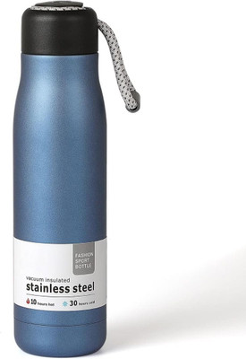 RitSam 500 ml Stainless Steel Bottle(Pack of 1, Blue)