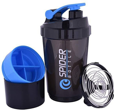 WQWR 500 ml Plastic, Tritan Shaker(Pack of 1, Multicolor)