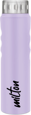 MILTON 1000 ml Steel Bottle(Pack of 1, Purple)