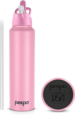 pexpo 950 ml Steel Bottle(Pack of 1, Pink)