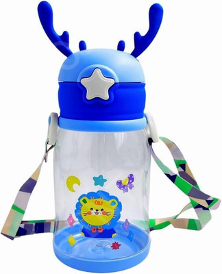 MAKFY 500 ml Plastic Sipper(Pack of 1, Blue)