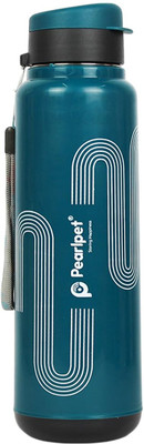 Pearlpet 600 ml Plastic Bottle(Pack of 1, Green)