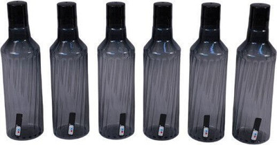 EssaBella 1000 ml Plastic Bottle(Pack of 6, Grey)