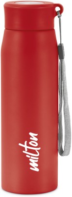 MILTON Handy 650 Stainless Steel Water Bottle, Red 690 ml Bottle(Pack of 1, Red, Steel)