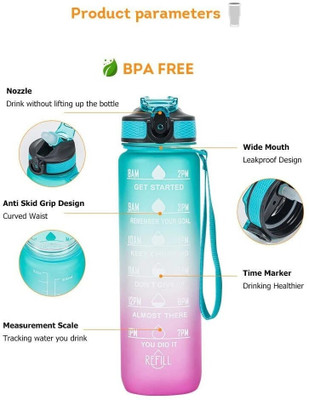 REDITEX 1000 ml Plastic Shaker(Pack of 1, Multicolor)