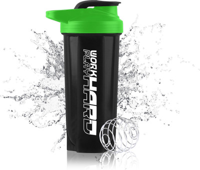 TRUE INDIAN 700 ml Plastic Shaker(Pack of 1, Green)