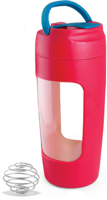 POGON 700 ml Plastic Shaker(Pack of 1, Red)