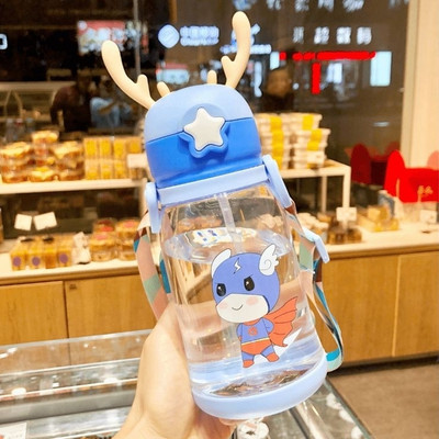 Mahalaxmi shoppy 600 ml Plastic Bottle(Pack of 1, Multicolor)