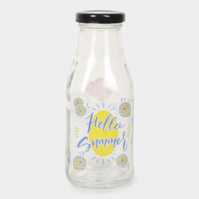 HitechMart 1000 ml Glass Bottle(Pack of 1, White)