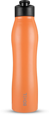 bottel 1000 ml Steel Bottle(Pack of 1, Orange)