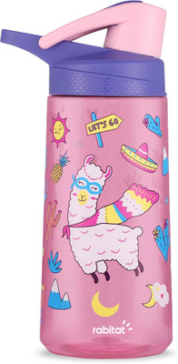 Rabitat 550 ml Tritan Sipper(Pack of 1, Pink)