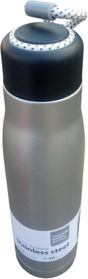 TeeMvee Durable Rust Free Leak Proof Insulated Vacuum Double wall 500 ml Flask(Pack of 1, Grey, Steel)