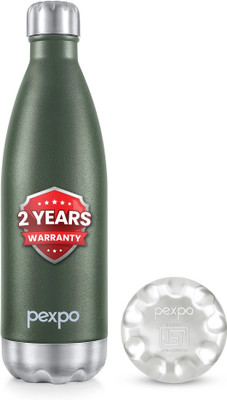 pexpo 980 ml Steel Flask(Pack of 1, Green)