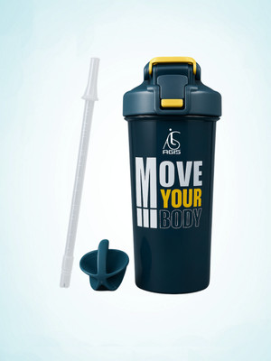 agis Sip and Drink 800 ml Shaker(Pack of 1, Blue, Plastic)