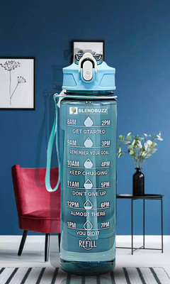 Blend Buzz 900 ml Plastic Bottle(Pack of 1, Multicolor)