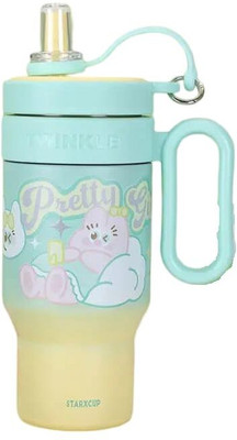 Vinishq 850 ml Steel Sipper(Pack of 1, Multicolor)